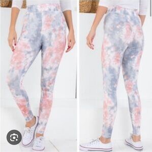 NWOT Peach Love California tye dye sport bra legging set